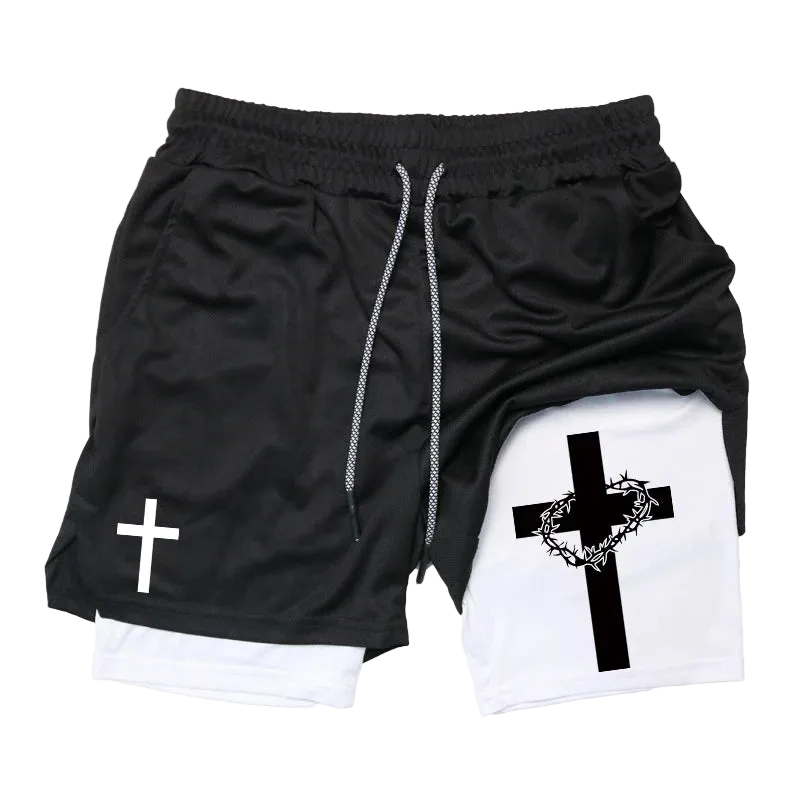 Cernith™ Crown of Thorns Cross Shorts
