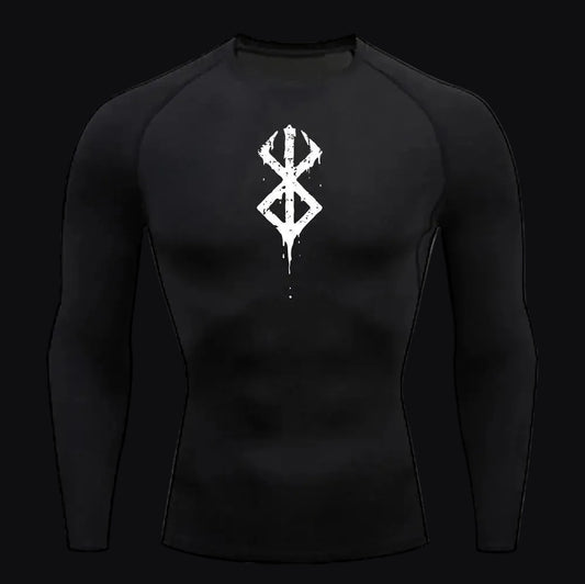 Apex Compression Long Sleeve — Void Crest