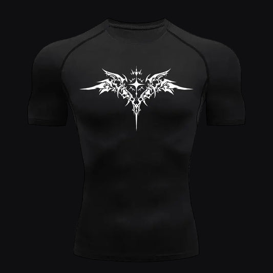 Apex Compression Short Sleeve — Thunder Phoenix