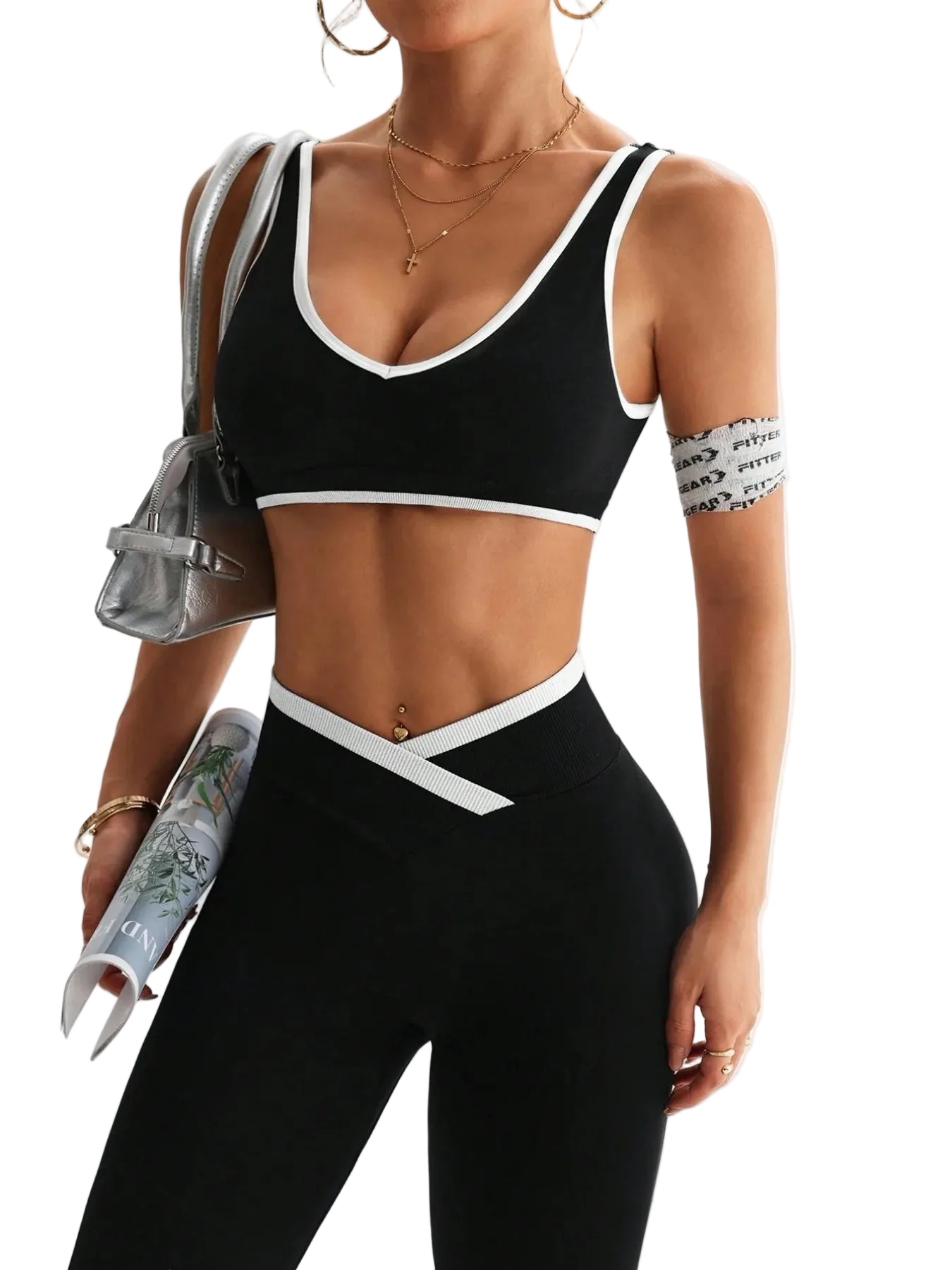 Cernith™ Forge Women’s Gym Set (Leggings & Top)