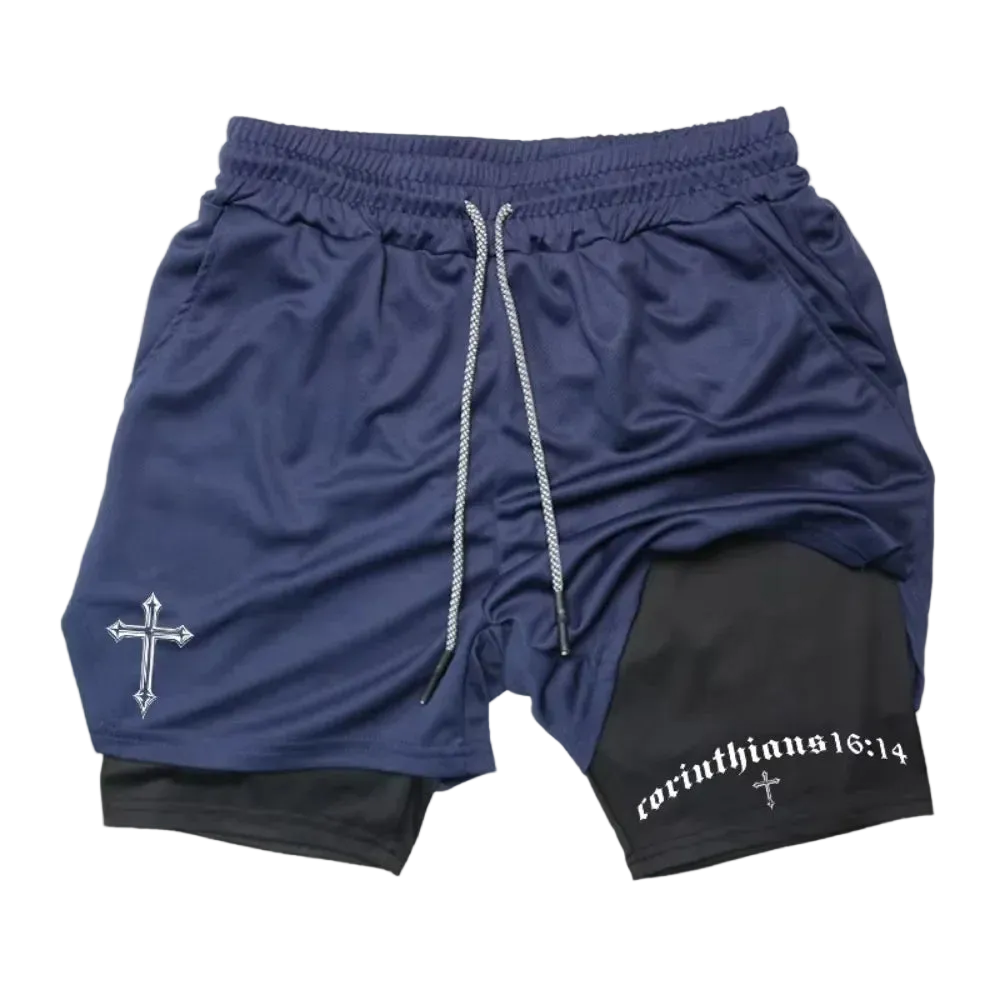 Cernith™ Corinthians 16:14 Shorts