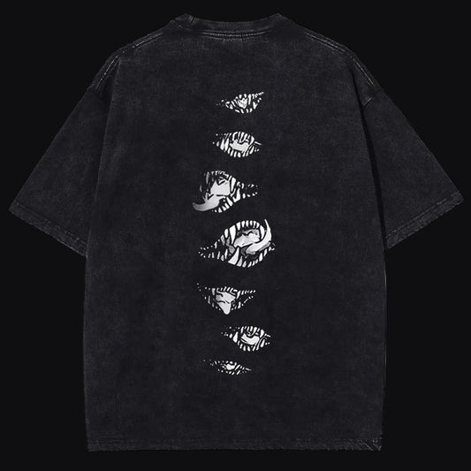 Warforged Oversized Tee — Void Crest