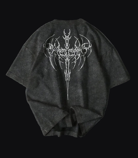 Warforged Oversized Tee — Thunder Phoenix