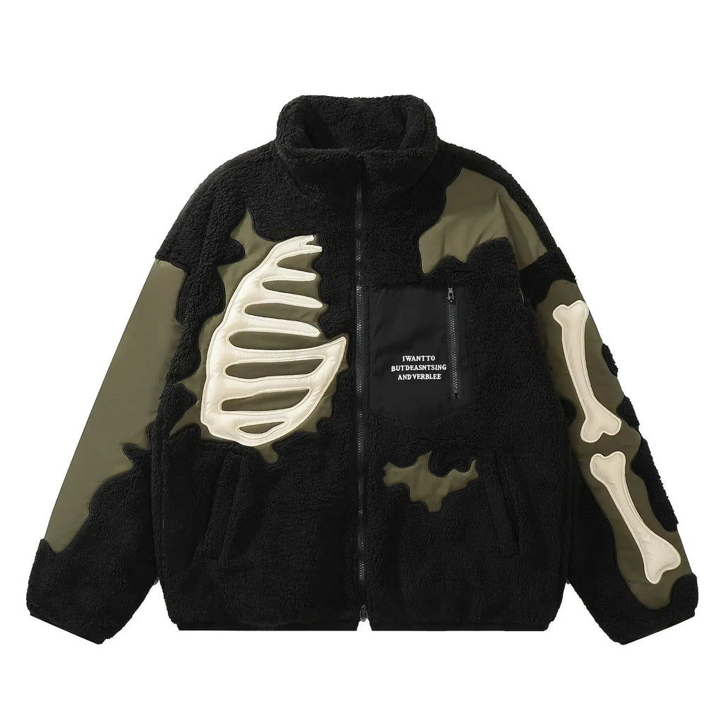 CERNITH™ Skeleton Puffer Jacket
