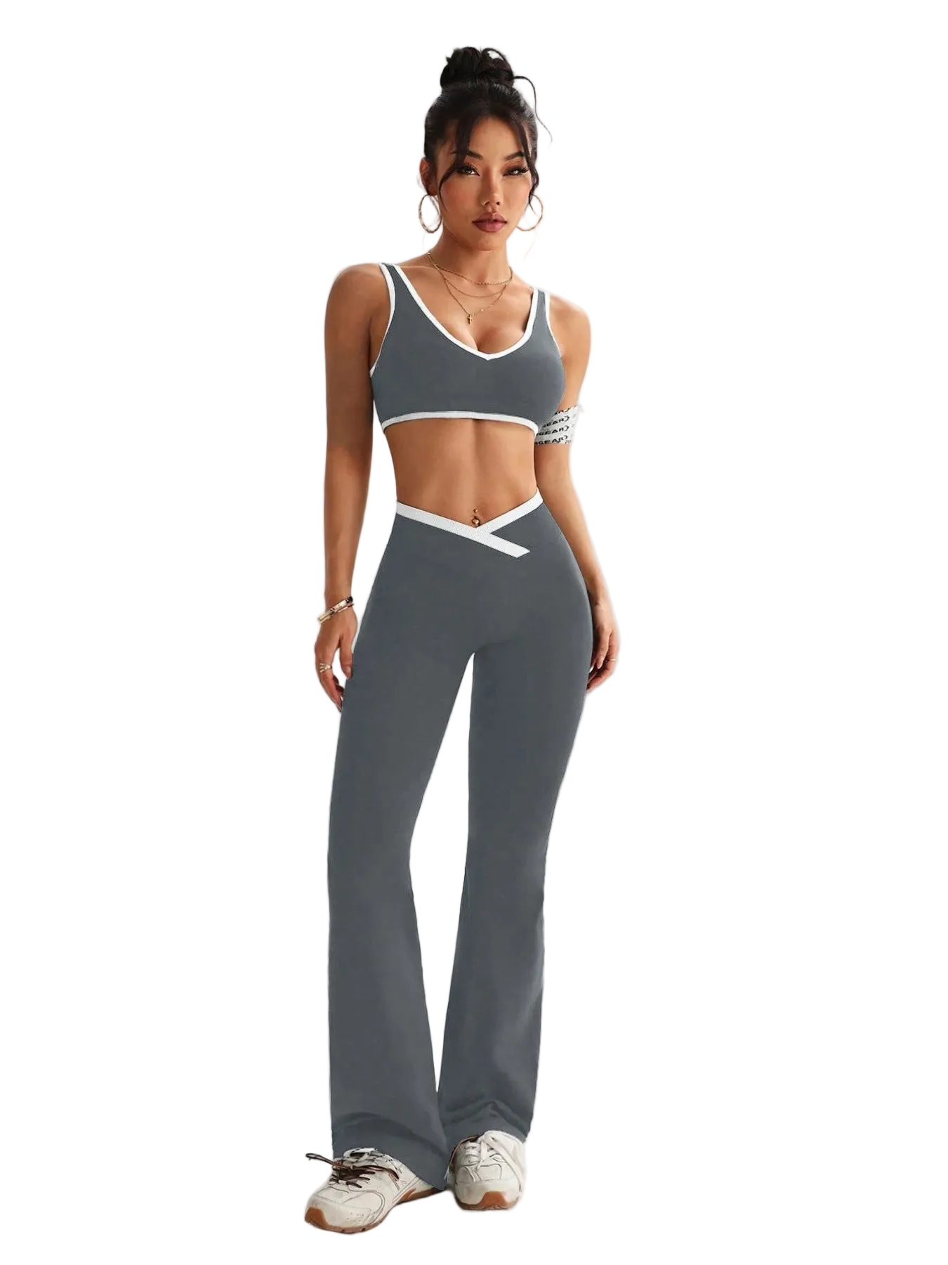 Cernith™ Forge Women’s Gym Set (Leggings & Top)