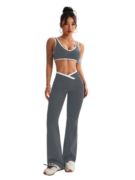 Cernith™ Forge Women’s Gym Set (Leggings & Top)