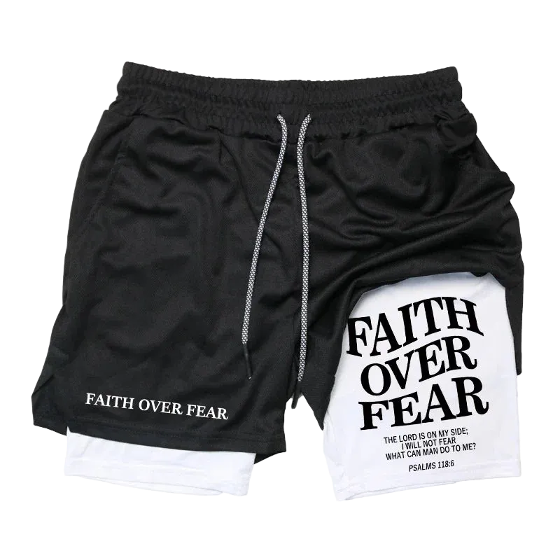Cernith™ Faith Over Fear Shorts