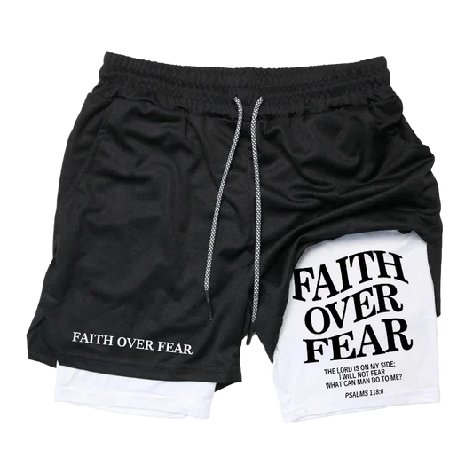 Cernith™ Faith Over Fear Shorts