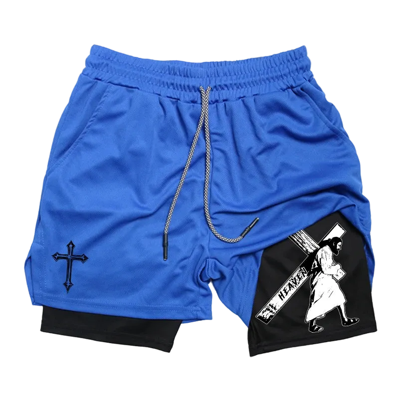 Cernith™ Christ Carrying Cross Shorts