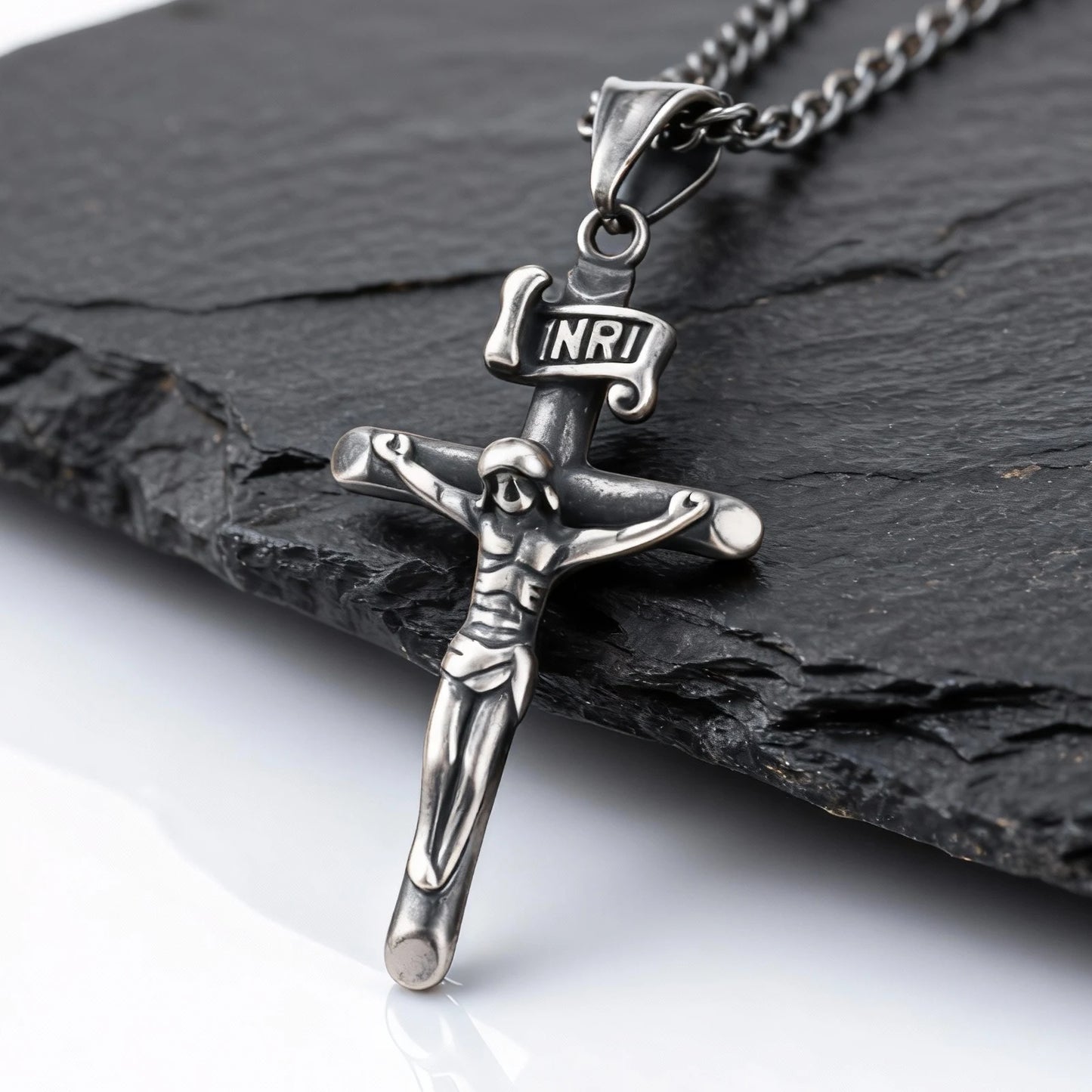 Cernith™ Radiant Christ Cross Necklace