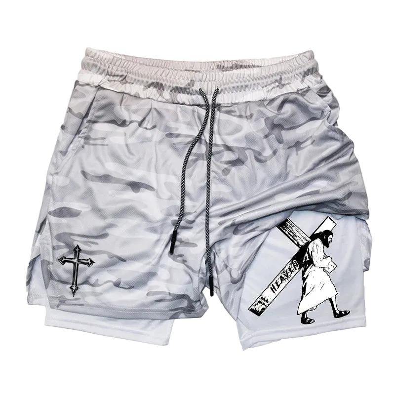Cernith™ Christ Carrying Cross Shorts