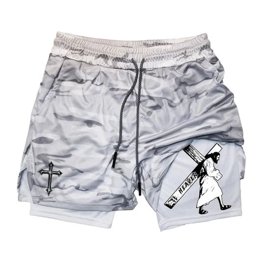 Cernith™ Christ Carrying Cross Shorts