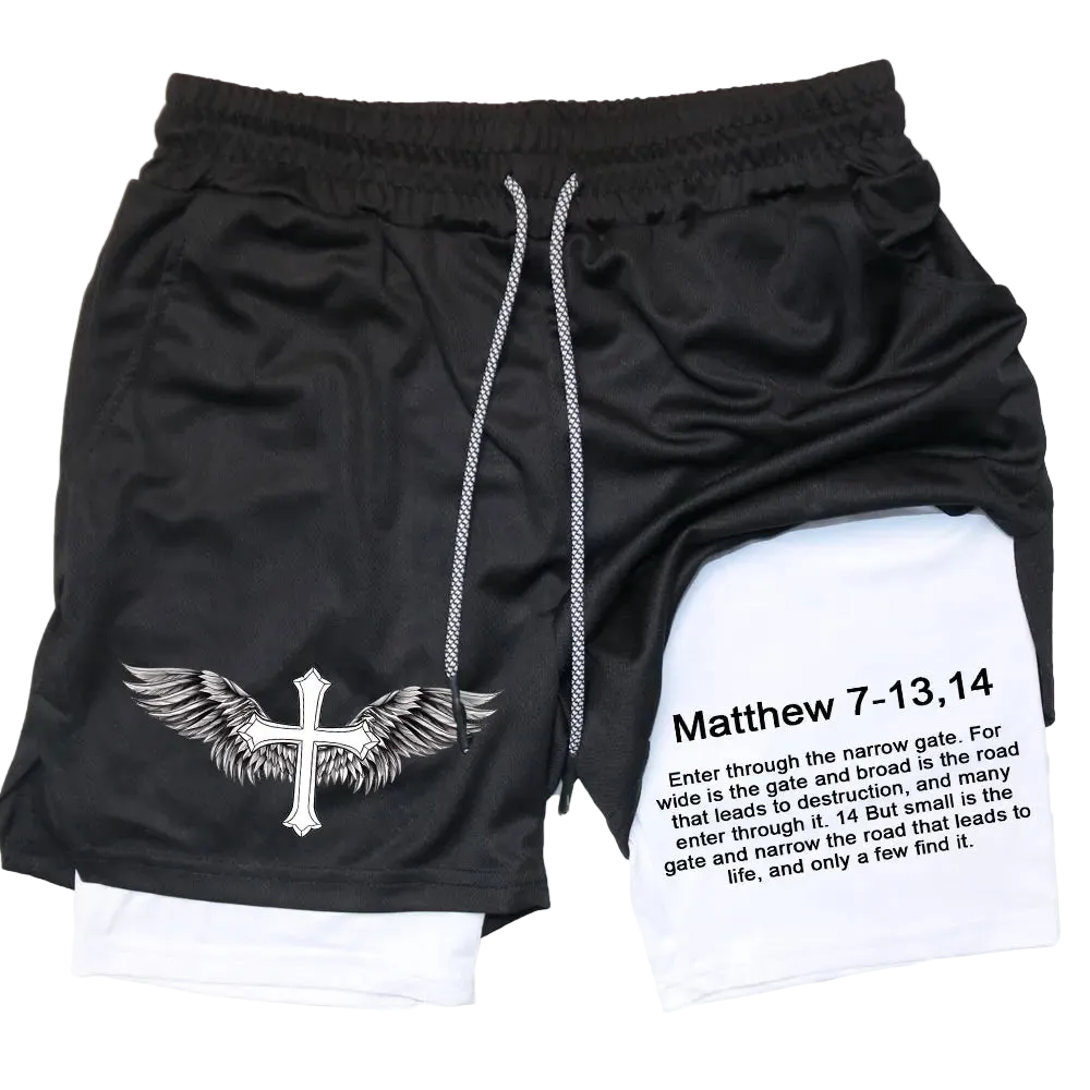 Cernith™ Matthew 7:13 Shorts
