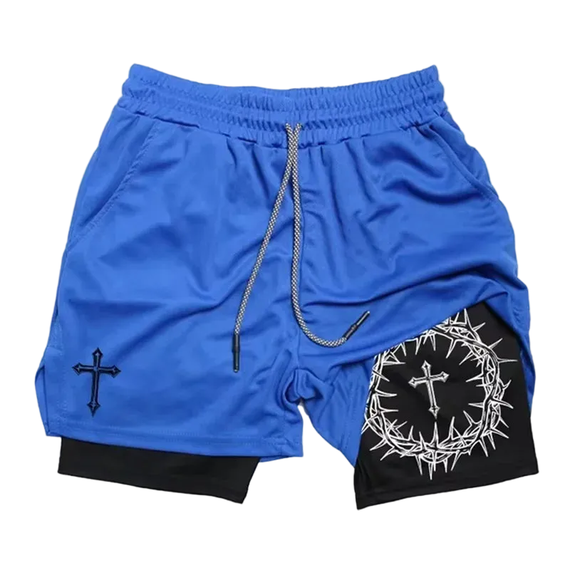 Cernith™ Crown of Thorns Cross Shorts