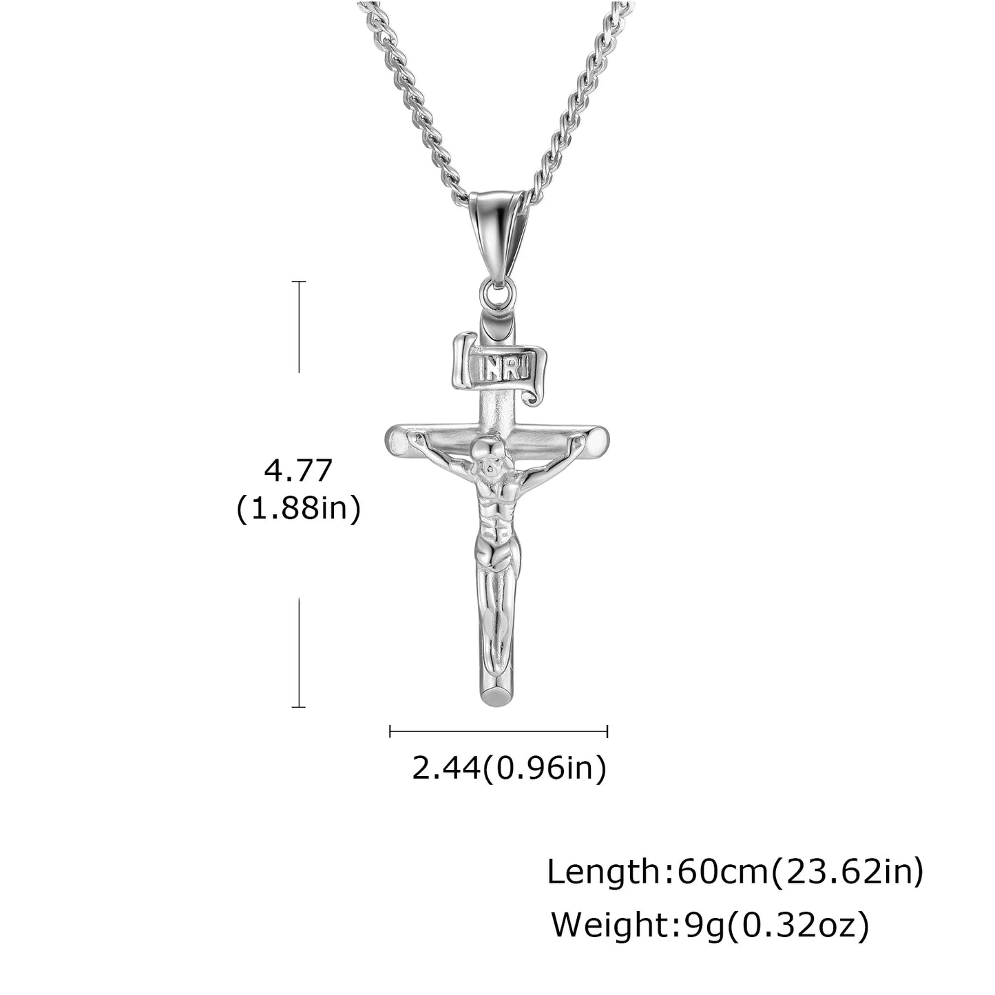 Cernith™ Radiant Christ Cross Necklace
