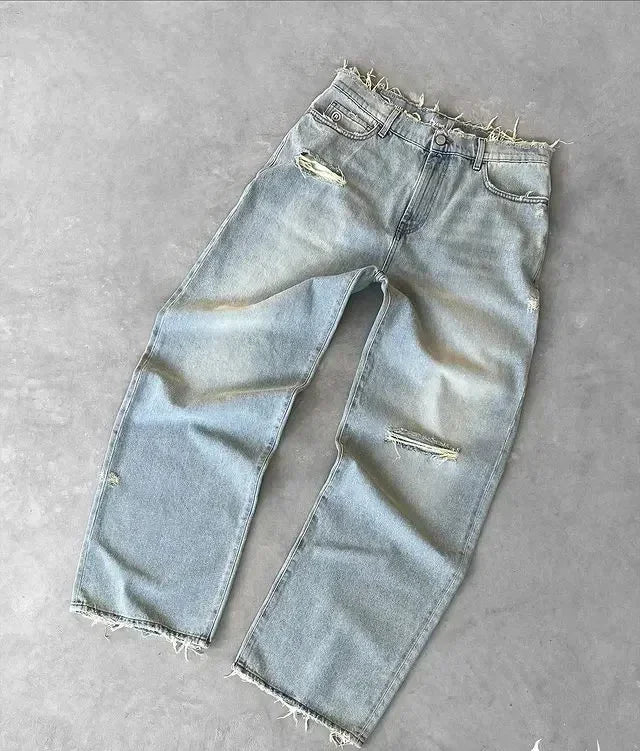 CERNITH™ Raw Edge Jeans