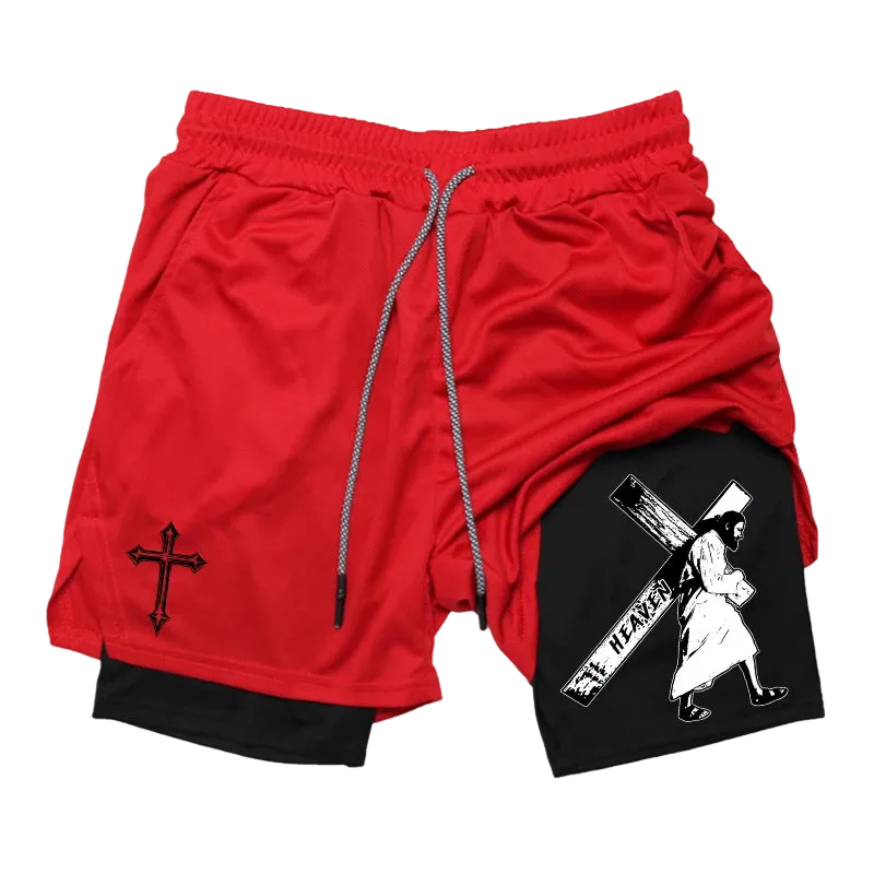 Cernith™ Christ Carrying Cross Shorts