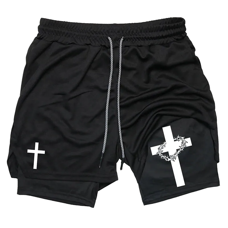 Cernith™ Crown of Thorns Cross Shorts