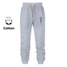 Cross Print Sweatpants for Men Christian Athletic Workout Running Joggers Trackpants Casual Comfy Cotton Blend Pants Trousers