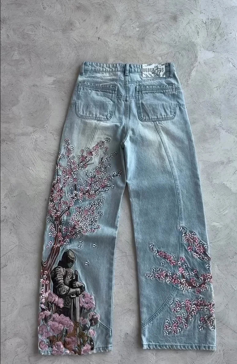 CERNITH™  Cherry Blossom Jeans