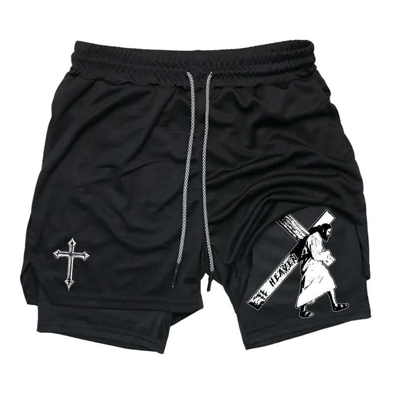 Cernith™ Christ Carrying Cross Shorts