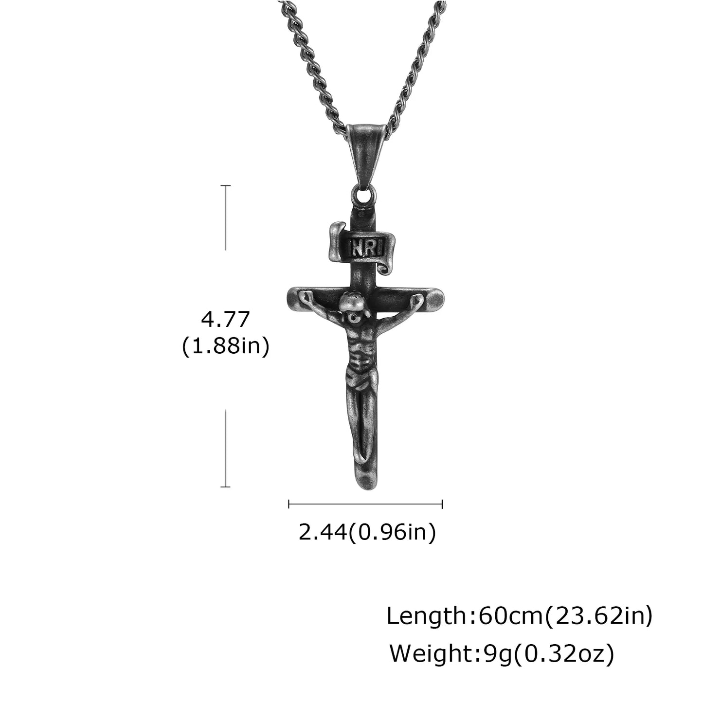 Cernith™ Radiant Christ Cross Necklace