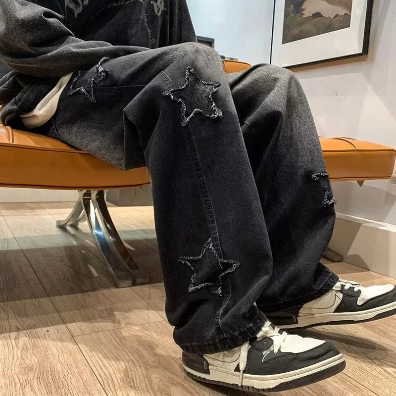 CERNITH™ Star Pattern Jeans