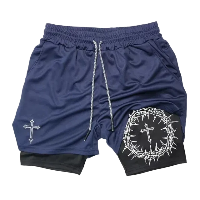 Cernith™ Crown of Thorns Cross Shorts