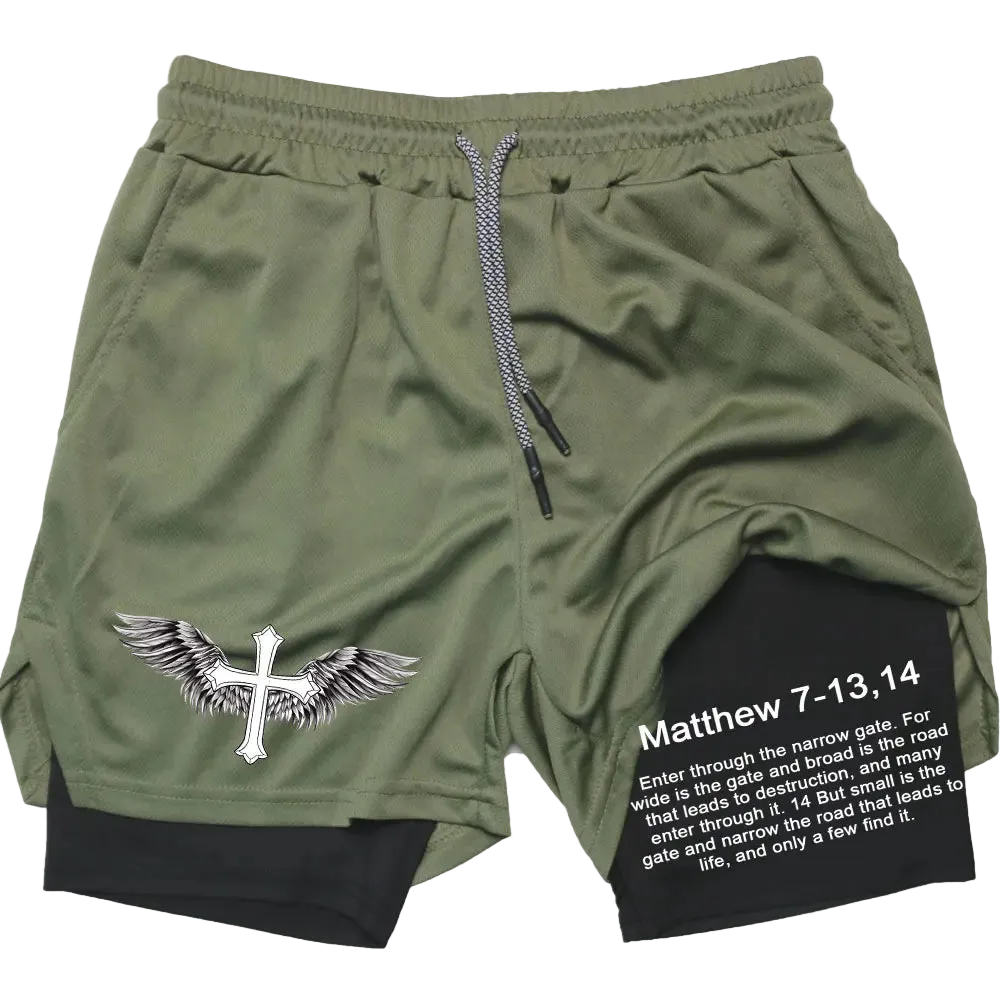 Cernith™ Matthew 7:13 Shorts