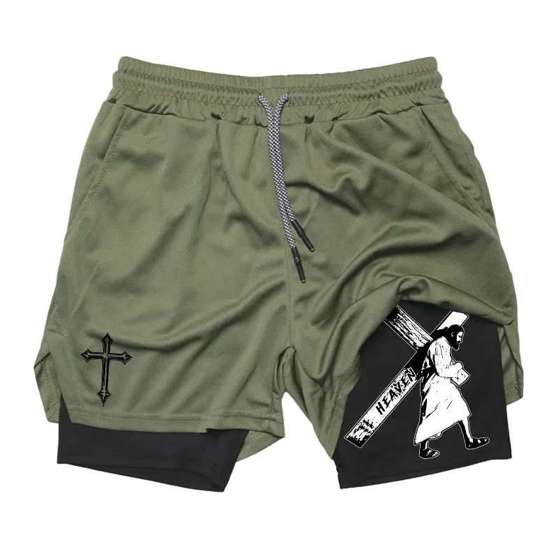 Cernith™ Christ Carrying Cross Shorts