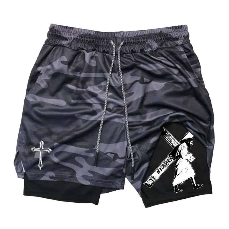 Cernith™ Christ Carrying Cross Shorts