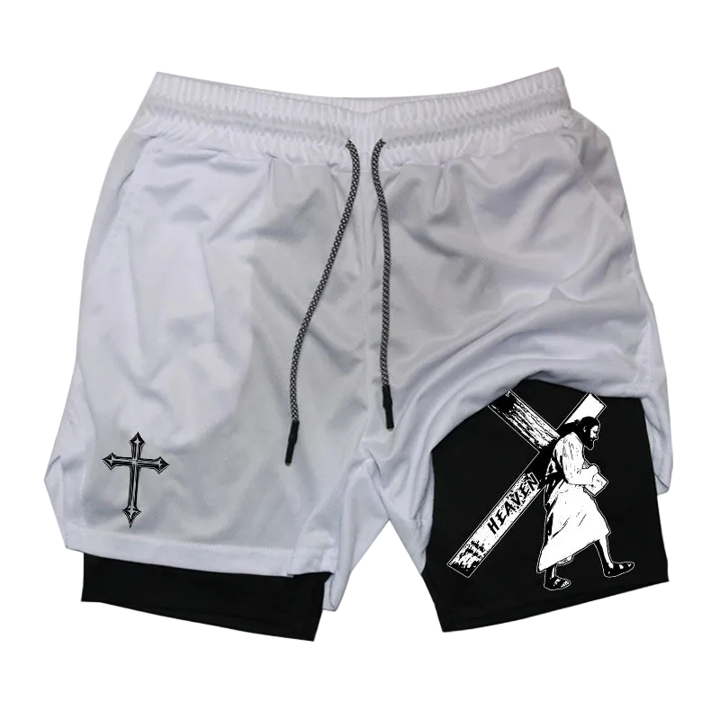 Cernith™ Christ Carrying Cross Shorts