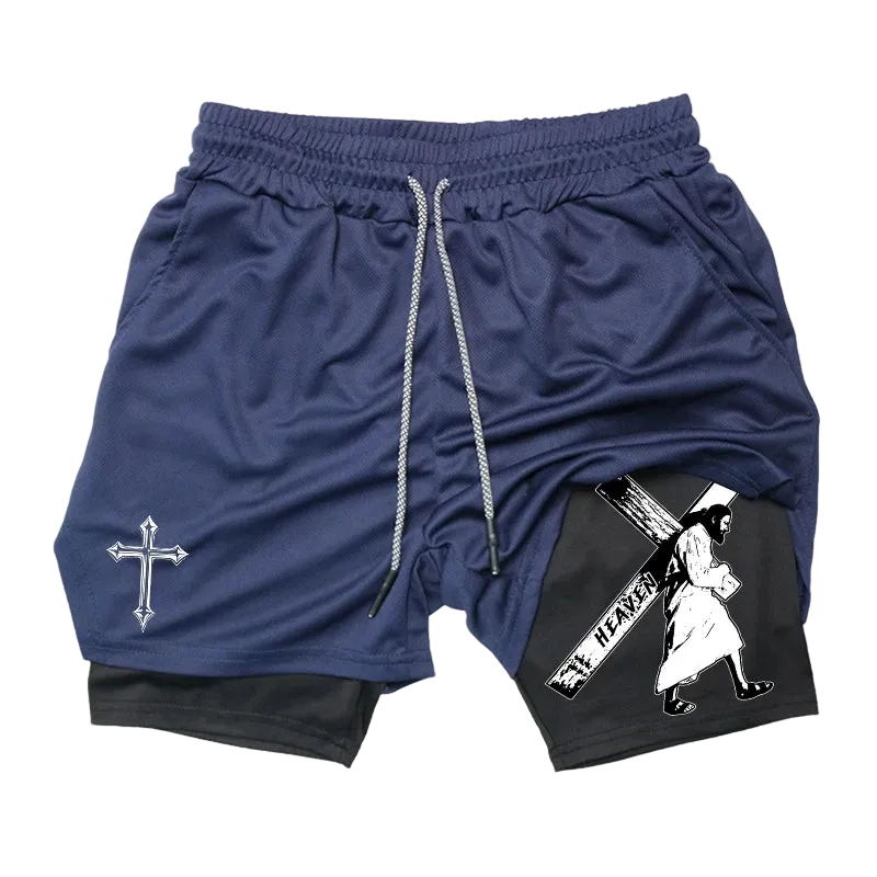 Cernith™ Christ Carrying Cross Shorts