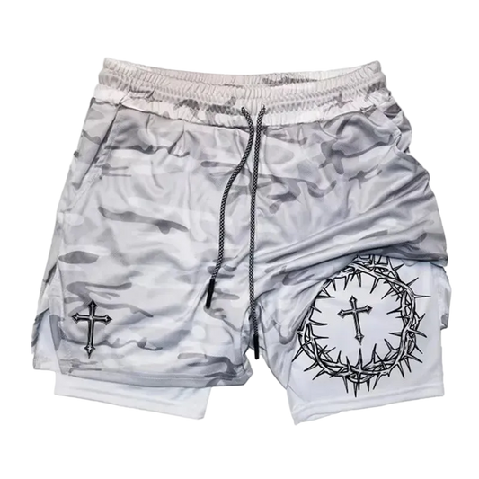 Cernith™ Crown of Thorns Cross Shorts
